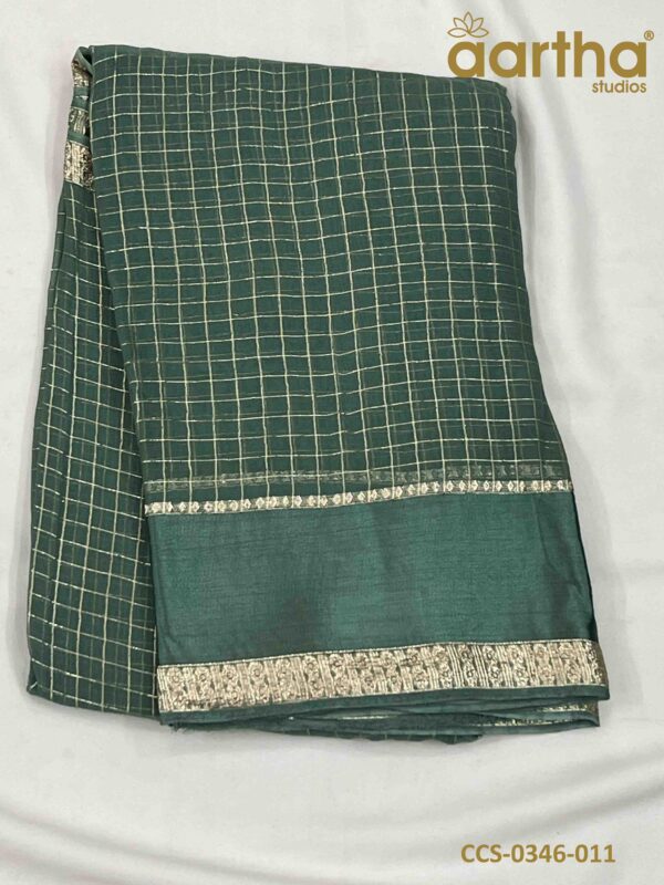 Chiffon Checks Sarees