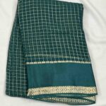 Chiffon Checks Sarees