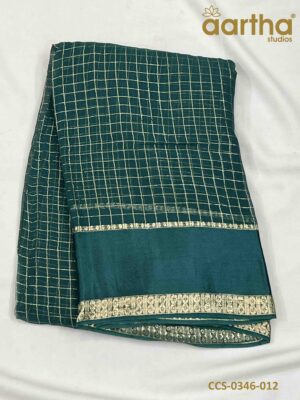 Chiffon Checks Sarees