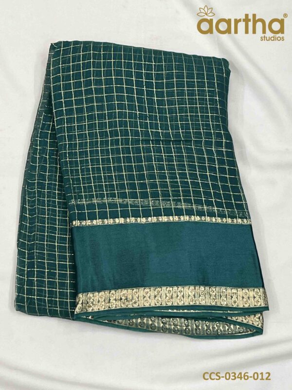 Chiffon Checks Sarees
