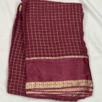 Chiffon Checks Sarees