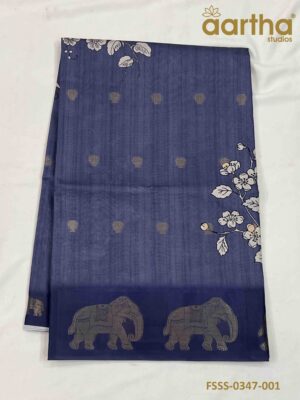 Fancy Semi Silk Sarees