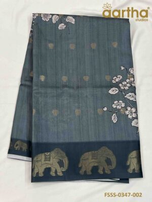 Fancy Semi Silk Sarees