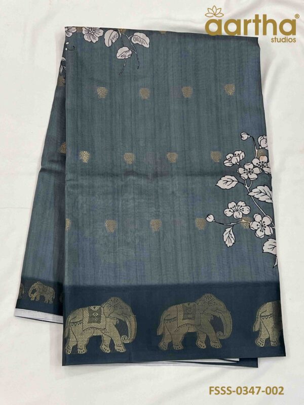 Fancy Semi Silk Sarees