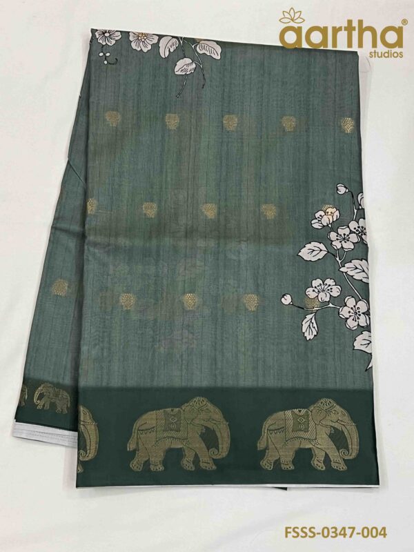 Fancy Semi Silk Sarees