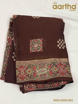 Modal Georgette Sarees