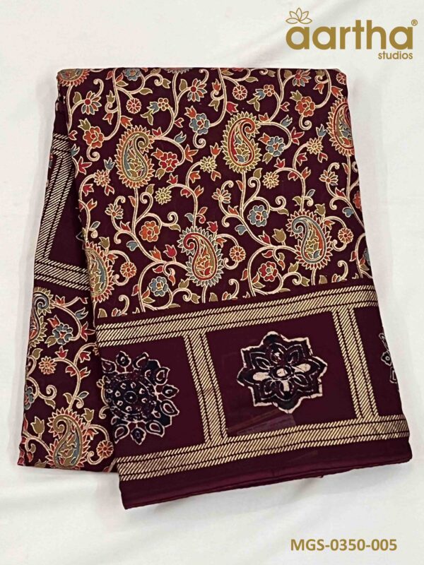 Modal Georgette Sarees