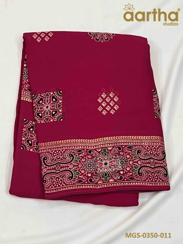 Modal Georgette Sarees