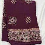 Modal Georgette Sarees