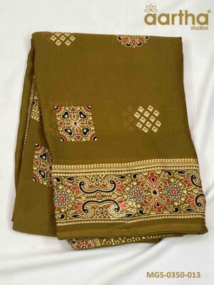 Modal Georgette Sarees