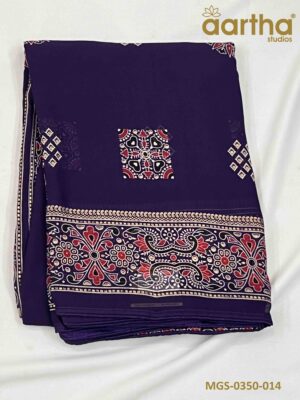 Modal Georgette Sarees