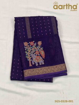Semi Georgette Sarees