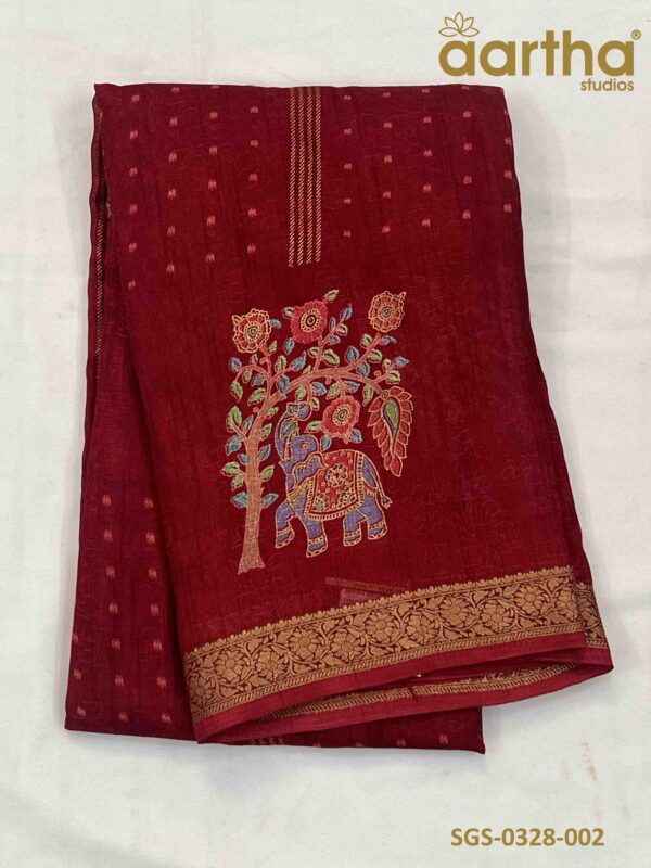 Semi Georgette Sarees