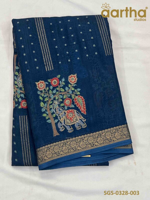 Semi Georgette Sarees