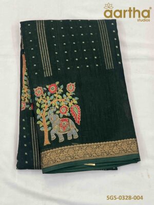 Semi Georgette Sarees