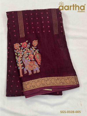 Semi Georgette Sarees