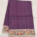 Semi Tussar Silk Sarees