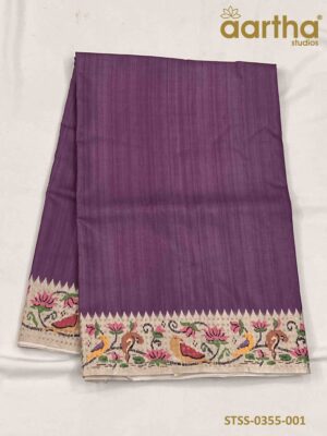 Semi Tussar Silk Sarees