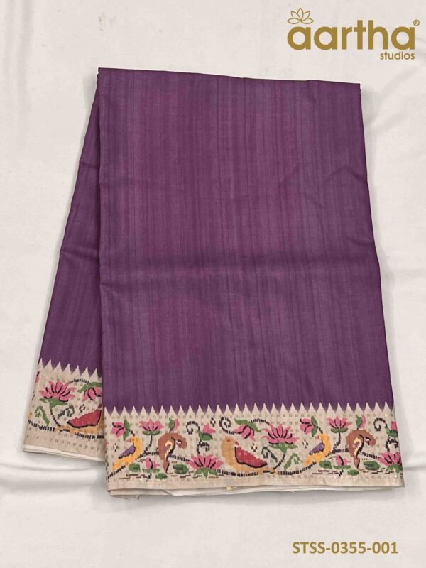 Semi Tussar Silk Sarees