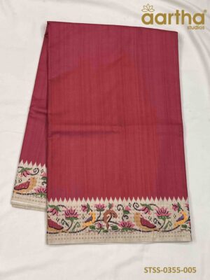 Semi Tussar Silk Sarees