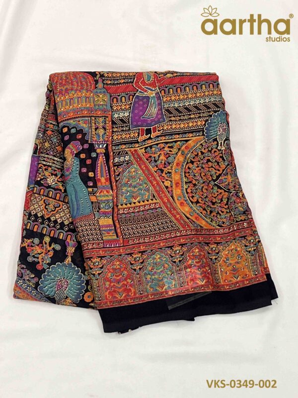 Viscos Kalamkari Sarees