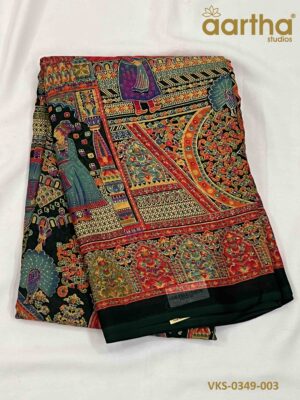 Viscos Kalamkari Sarees
