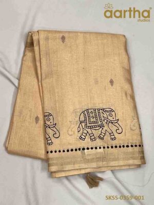Semi Khadi Silk Sarees