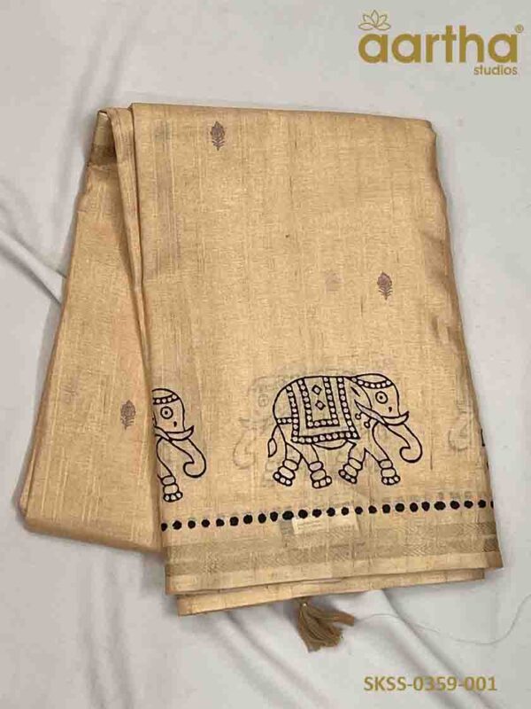 Semi Khadi Silk Sarees