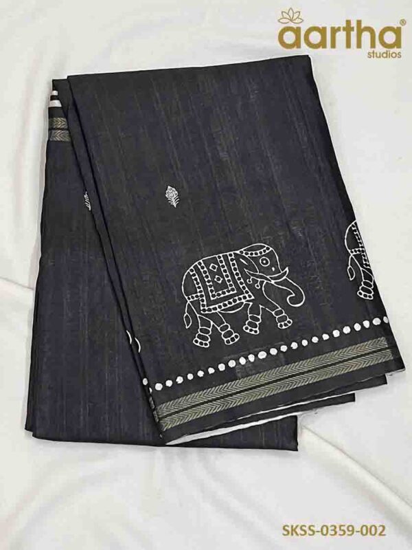 Semi Khadi Silk Sarees