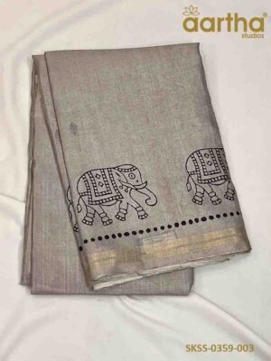 Semi Khadi Silk Sarees