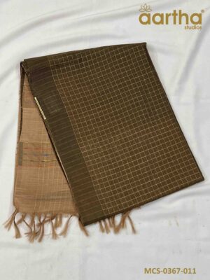 Mul Cotton Sarees with Checks
