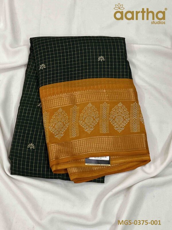 Moss Georgette Sarees
