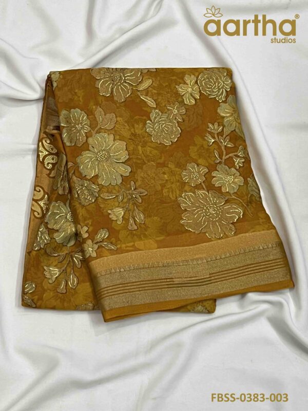 Fancy Brasso Silk Sarees