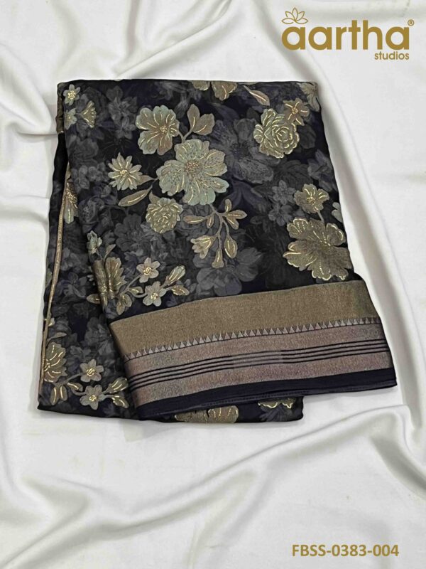 Fancy Brasso Silk Sarees