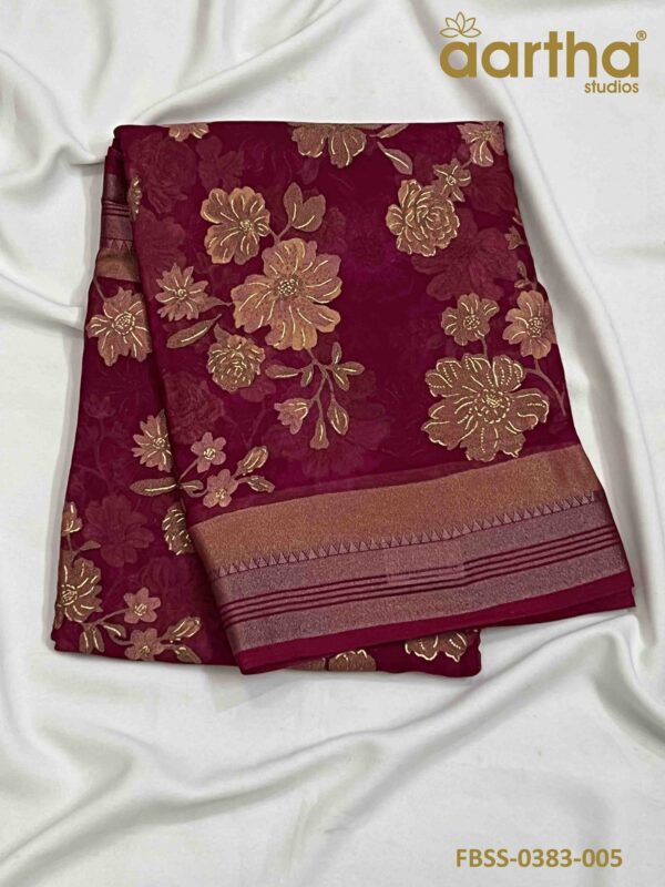 Fancy Brasso Silk Sarees
