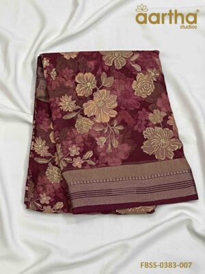 Fancy Brasso Silk Sarees