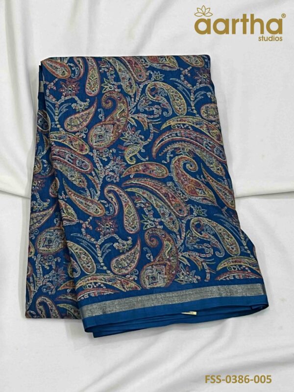 Fancy Semi Silk Sarees