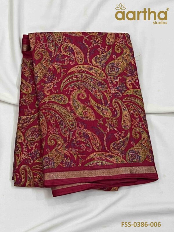 Fancy Semi Silk Sarees