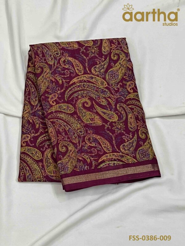 Fancy Semi Silk Sarees