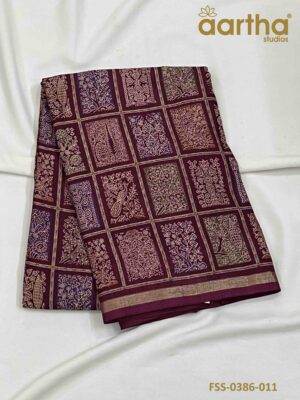 Fancy Semi Silk Sarees