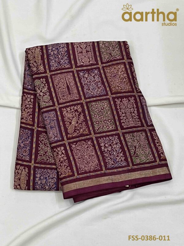 Fancy Semi Silk Sarees