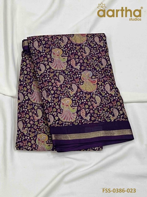 Fancy Semi Silk Sarees