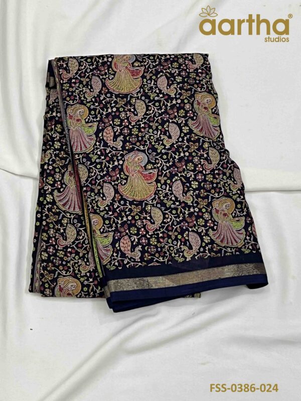 Fancy Semi Silk Sarees