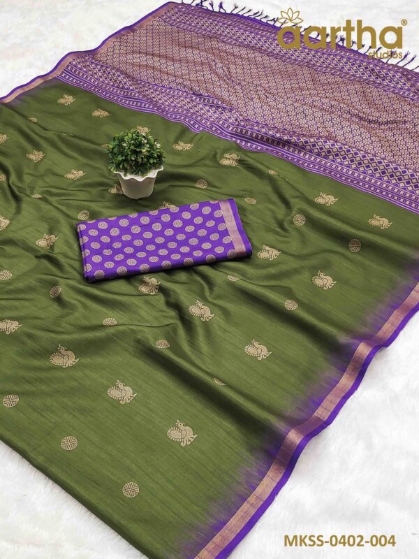 Matka Kanchi Silk Sarees