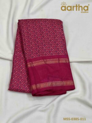 Mangalagiri Semi Silk Sarees