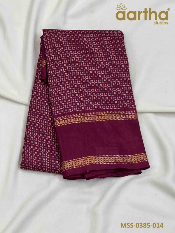 Mangalagiri Semi Silk Sarees