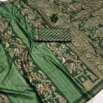 Matka Semi Silk Sarees