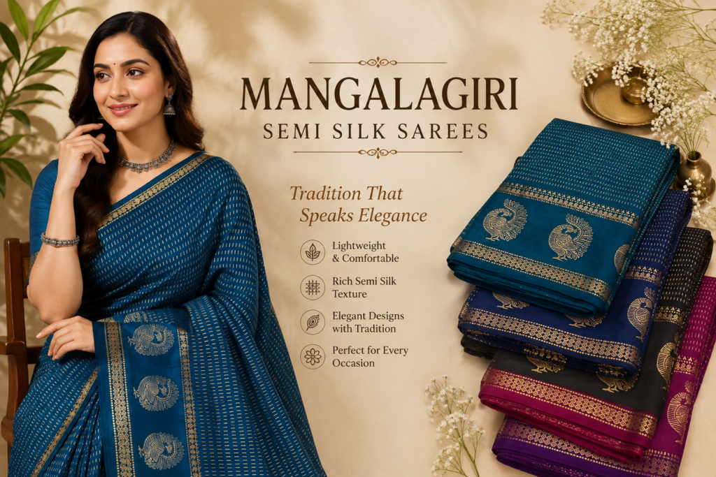 Mangalagiri Silk Sarees