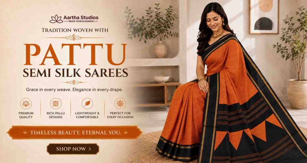 Pattu Semi Silk Sarees