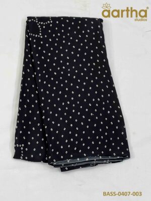 Bandhini Ajrakh Silk Sarees